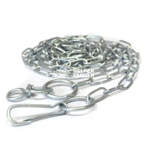 Ланцюг будочний товщина 3мм довжина 2м метал 4-111 Лілу