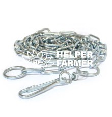 Цепь металлическая для привязи собак толщина 5 мм длина 3 м