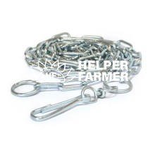 Ланцюг металевий для прив'язі собак товщина 5 мм довжина 3 м