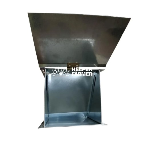 Бункерна годівниця для кроликів та ін. гризунів з кришкою на 1.5 л