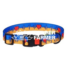 Нашийник для собаки ТМ HiDOG "Життя", розмір XS (ширина 10 мм, обхват шиї 18-28 см)