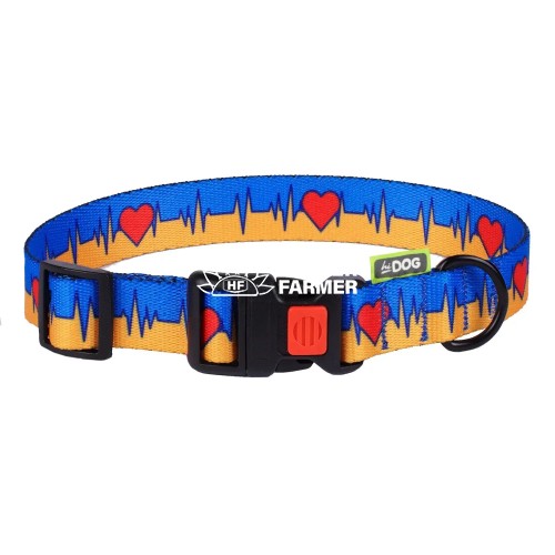 Нашийник для собаки ТМ HiDOG "Життя", розмір XS (ширина 10 мм, обхват шиї 18-28 см)