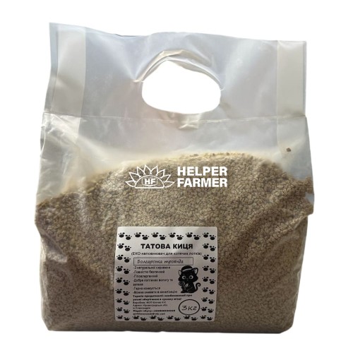 Наповнювач Еко для котів Татова Киця з ароматом лаванди, 3 кг