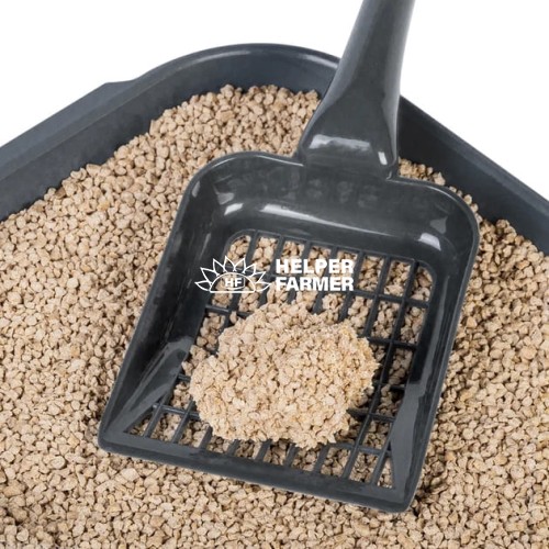 Рослинний наповнювач SuperCat Біобетоніт комкуючий для котячих туалетів 2,5 кг