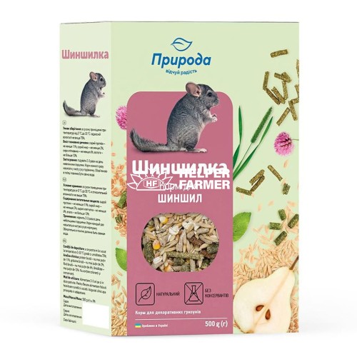 Корм для шиншил Природа Шиншилка 500 г (PR241076)