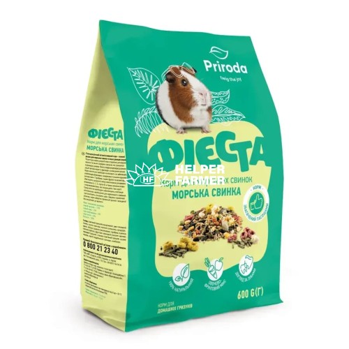 Корм для гризунів Природа PR241386 Фієста Морська свинка, 600 г
