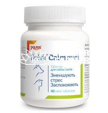 Долвит Калм мини Dolfos Dolvit Calm mini успокаивающие для собак и кошек, 40 таблеток