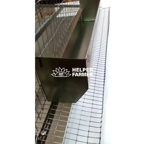 Годівниця для клітин оцинкована сталь навісна довжина 50 см