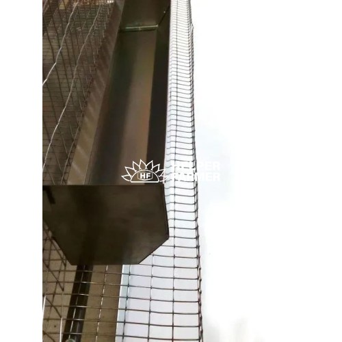 Годівниця для клітин оцинкована сталь навісна довжина 50 см