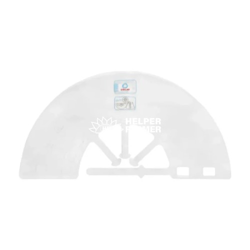 Конус пластиковий післяопераційний комір для тварин №1 22-25 см діаметр 7 см Collar 1559