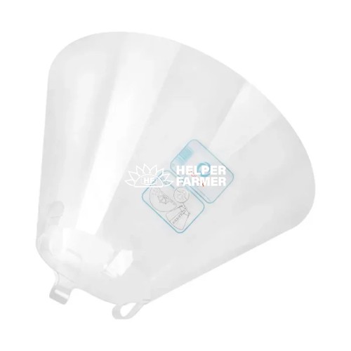 Конус пластиковий післяопераційний комір для тварин №1 22-25 см діаметр 7 см Collar 1559