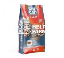 Корм для кошек Wise Cat Veal Fish (рыба), 1 кг (весовой)