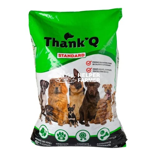Сухий корм ThankQ для дорослих собак з яловичиною, 1 кг (ваговий)