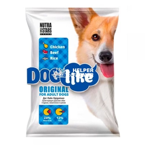 Сухий корм для собак Nutra 5 Stars Dog Like Original з куркою та яловичиною, 1 кг (ваговий)
