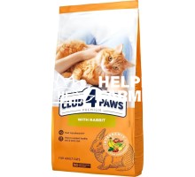 Сухий корм для котів Club 4 Paws Premium з кроликом, 1 кг (ваговий)