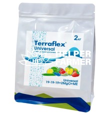 Комплексне добриво Terraflex Терафлекс Universal 19-19-19+2MgO+ТЕ, 2 кг