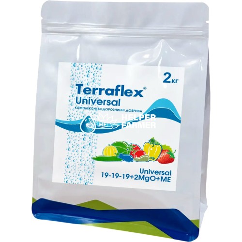 Комплексне добриво Terraflex Терафлекс Universal 19-19-19+2MgO+ТЕ, 2 кг