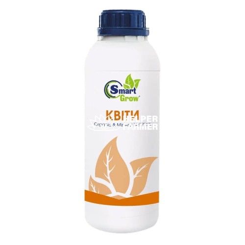 Органо-мінеральне добриво Квіти 1 л, SmartGrow