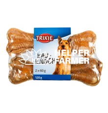 Ласощі для собак Trixie 27622 Кістки пресовані з рубцем 12 см, 120 г