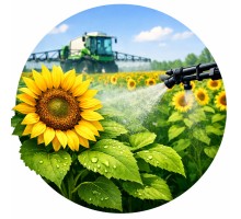 Листове підживлення соняшника