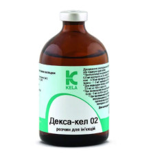 Декса-кел 02 (ДЛЯ ТВАРИН) водний ін'єкційний розчин, 100 мл