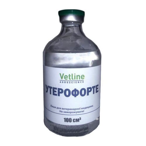 Утерофорте (ДЛЯ ТВАРИН) розчин, 100 мл