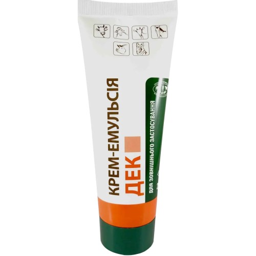 ДЕК (ДЛЯ ТВАРИН) крем-емульсія, 100 г