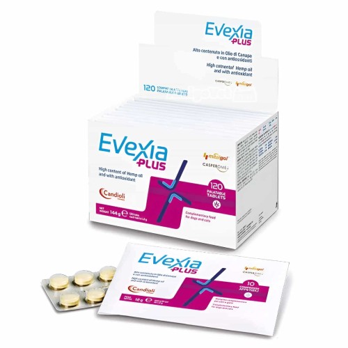 Кандіолі Евексія Плюс Candioli Evexia Plus протизапальний препарат для собак і котів, 10 таблеток