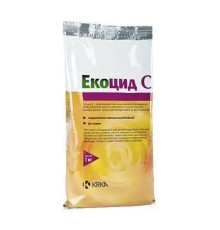 Екоцид С порошок для дезінфекції приміщень для тварин, 1 кг