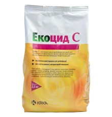 Екоцид С порошок для дезінфекції приміщень для тварин, 2,5 кг