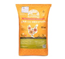Комбікорм Калинка 7023_25 для домашніх курей-несучок від 17 тиж., 25 кг