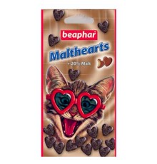 Ласощі для кішок Beaphar Malthearts серця з мальт-пастою для виведення вовни зі шлунка, 150 штук