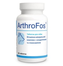 АртроФос Dolfos ArthroFos для собак з глюкозаміном і хондроітином, 90 таблеток