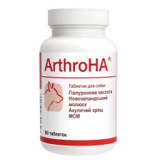 АртроГК Dolfos ArthroHA для лікування хвороб суглобів у собак, 90 таблеток
