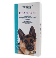 Празікон антигельмінтик для собак, 1 таблетка