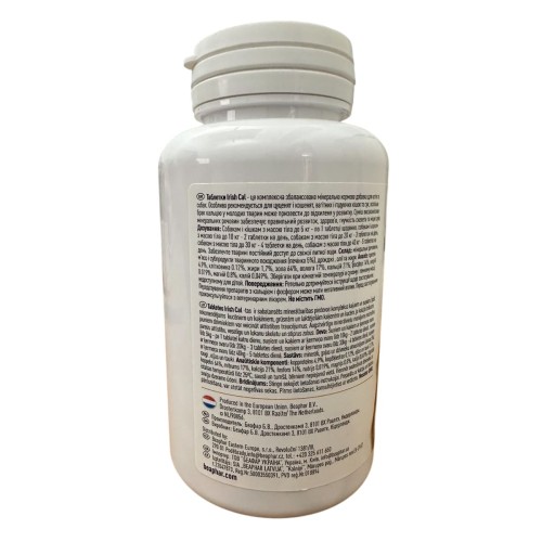 Beaphar Irish Cal Tablets – таблетки з кальцієм та фосфором для котів і собак