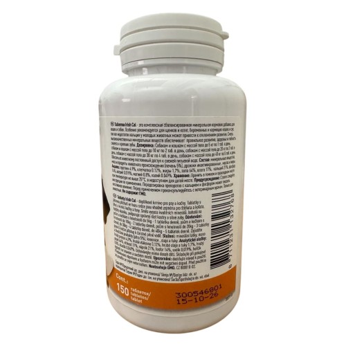 Beaphar Irish Cal Tablets – таблетки з кальцієм та фосфором для котів і собак