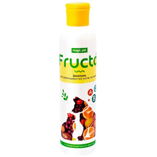 Шампунь Magic Pet Fructa Фруктовий мікс для довгошерстих собак та кішок, 220 мл