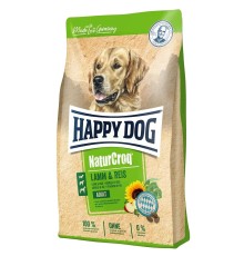 Happy Dog Naturcroq Lamb & Rice, корм для собак з ягням і рисом, 4 кг