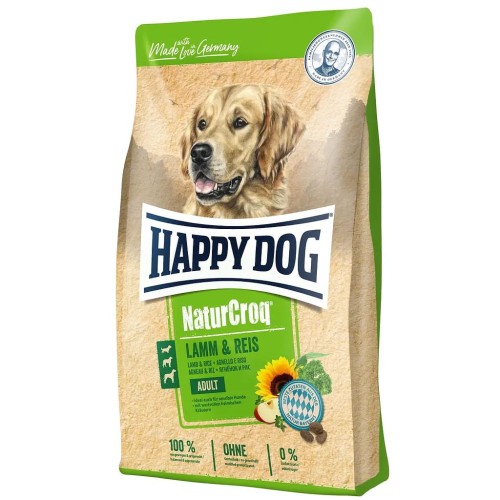 Happy Dog Naturcroq Lamb & Rice, корм для собак з ягням і рисом, 4 кг