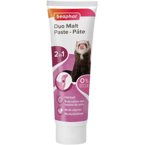 Подвійна мальт-паста Beaphar Duo Malt Paste for Ferrets для тхорів, 100 г