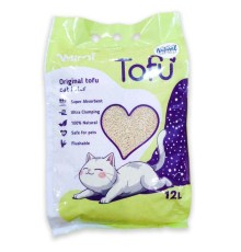 Наповнювач соєвий для котячого туалету MiMi CAT TOFU класичний, 12 л