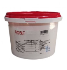 Альбендазол 10% (ДЛЯ ТВАРИН) відро Basalt, 500 г