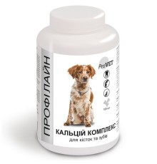 Кальцій Комплекс ProVET Profiline для кісток та зубів для собак, 100 таблеток