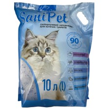 Наповнювач для котячого туалету Sani Pet силікагелевий, 10 л