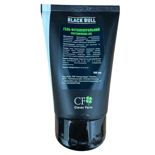 Гель Black Bull фітомінеральний, 100 мл