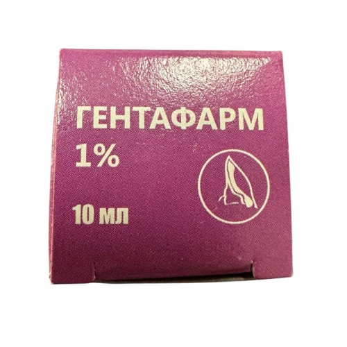 Гентафарм краплі вушні 1% Фарматон, 10 мл