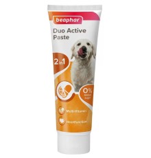 Мультивітамінна паста Beaphar Duo Active Paste для здоров'я кишківника собак з L-карнітином, 100 г
