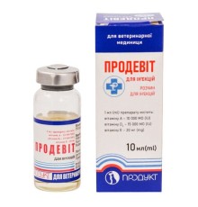 Продевіт Тетра (ДЛЯ ТВАРИН) розчин для ін'єкцій, 10 мл