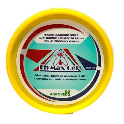 Гель ФлайМакс (проти мух та інших синутропних комах), 500 мл
